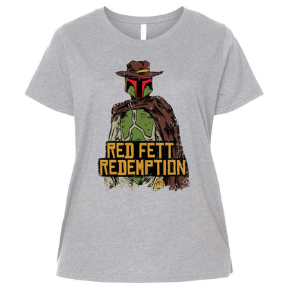 Ladies Curvy Jersey - 76B93V89 - Heather - 3