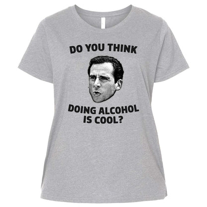 Ladies Curvy Jersey - ASQLX4U8 - Heather - 3