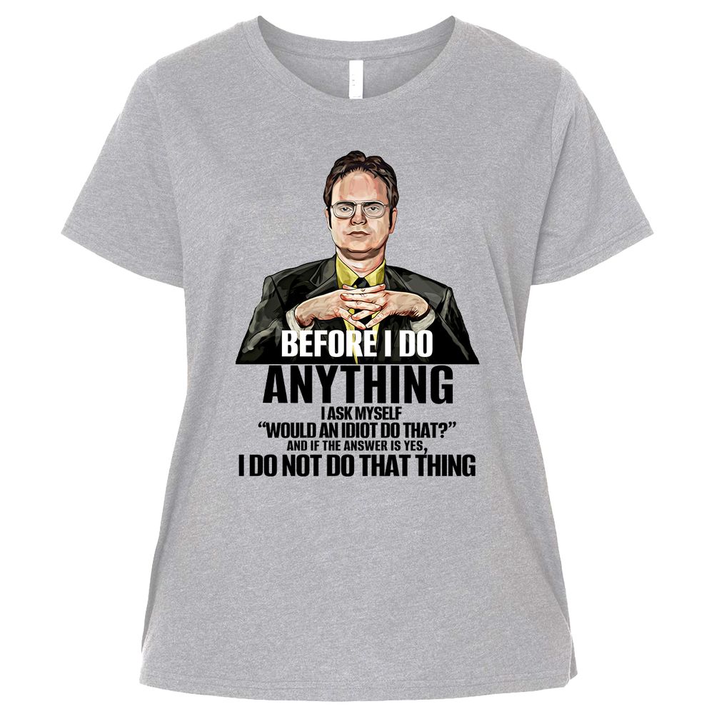 Ladies Curvy Jersey - LV6WFBSM - Heather - 3