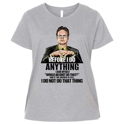 Ladies Curvy Jersey - LV6WFBSM - Heather - 3