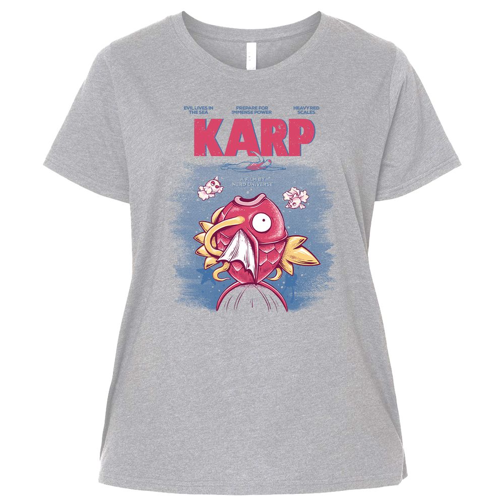 Ladies Curvy Jersey - JKG8WD6F - Heather - 3