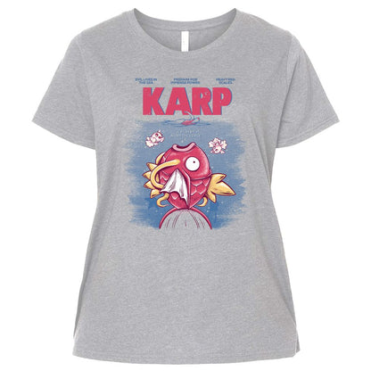 Ladies Curvy Jersey - JKG8WD6F - Heather - 3