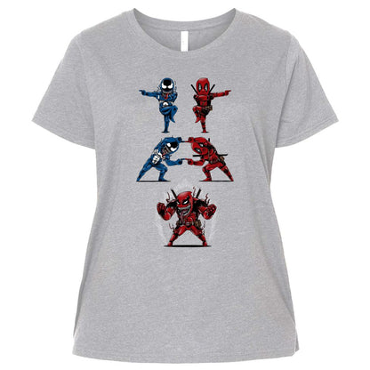 Ladies Curvy Jersey - N7AZE5YT - Heather - 3