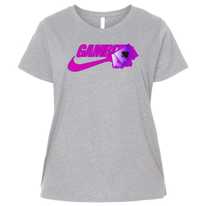 Ladies Curvy Jersey - J6DKD2A7 - Heather - 3