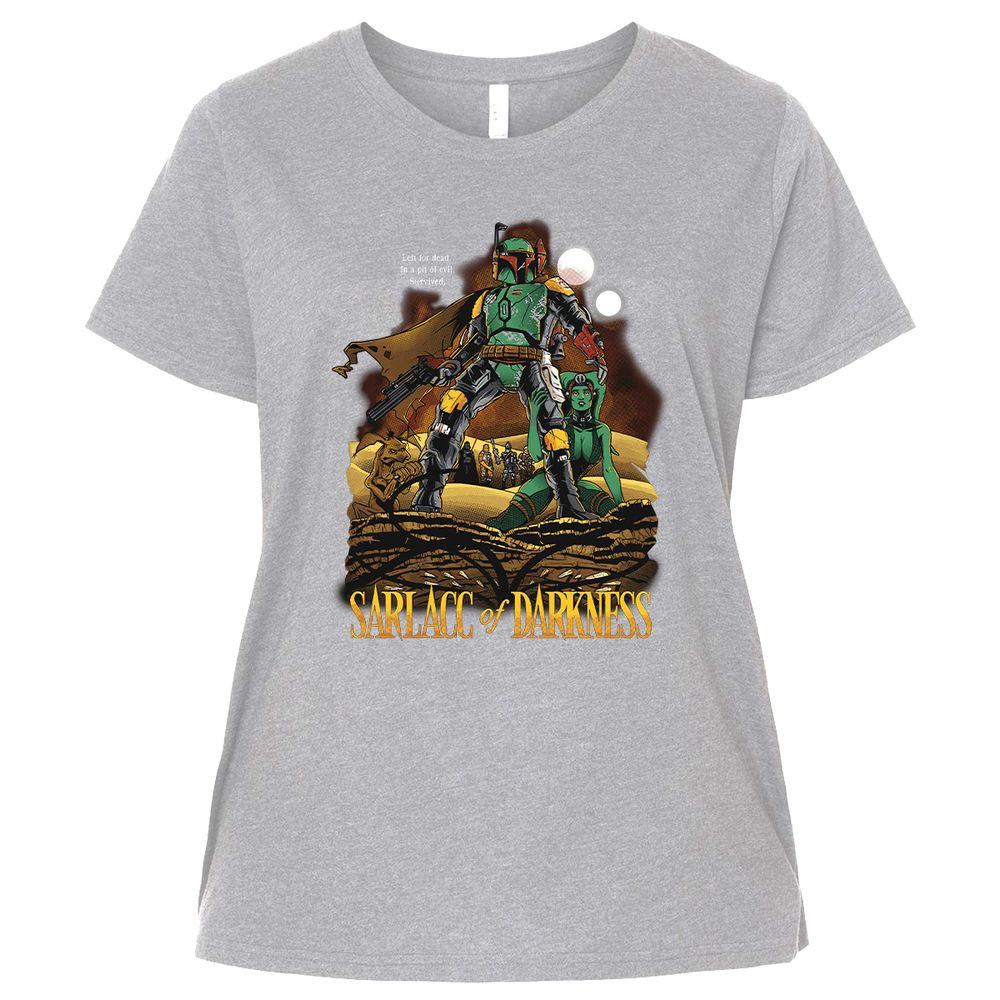 Ladies Curvy Jersey - MJ6SX9LY - Heather - 3