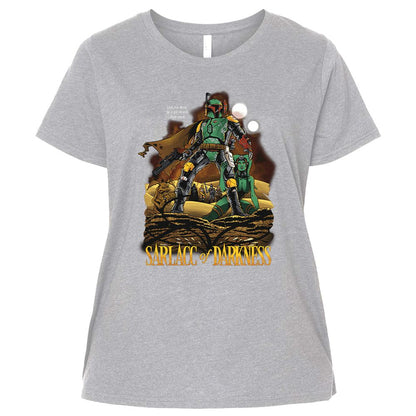 Ladies Curvy Jersey - MJ6SX9LY - Heather - 3