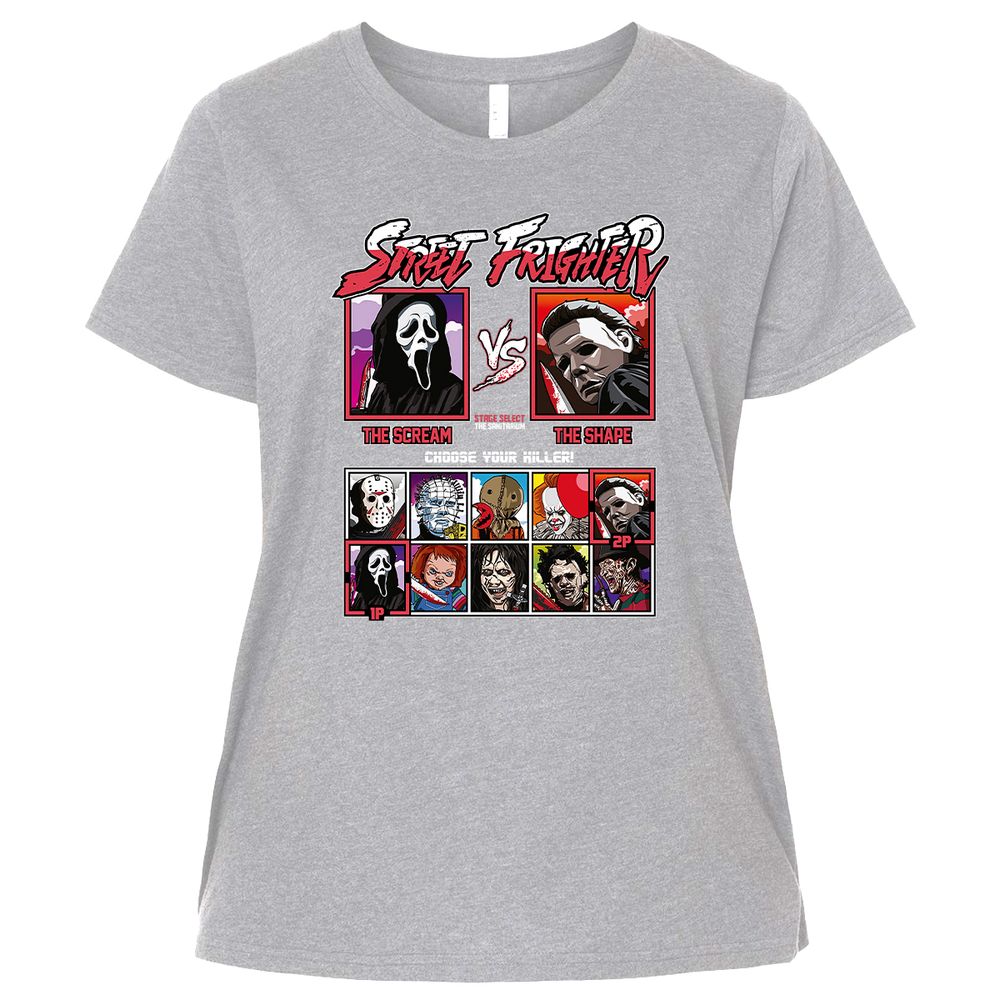 Ladies Curvy Jersey - TAQV6RPH - Heather - 3