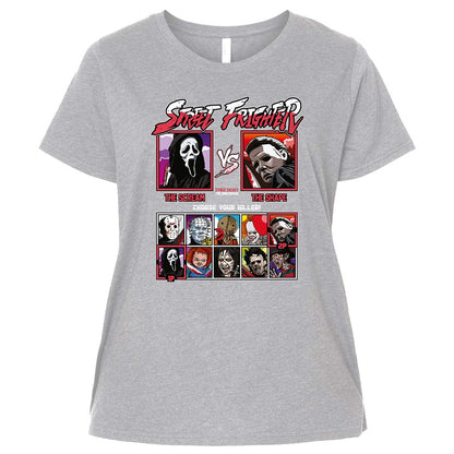 Ladies Curvy Jersey - TAQV6RPH - Heather - 3