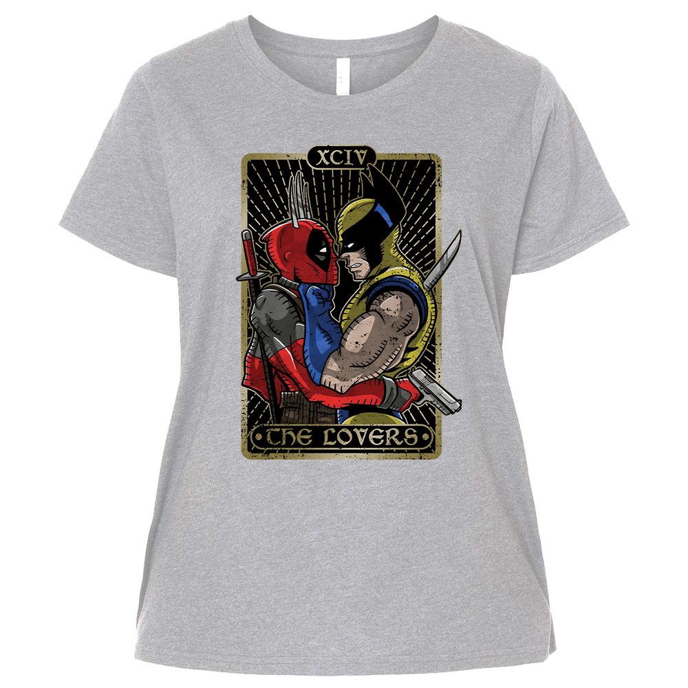 Ladies Curvy Jersey - E4KS16Z5 - Heather - 3