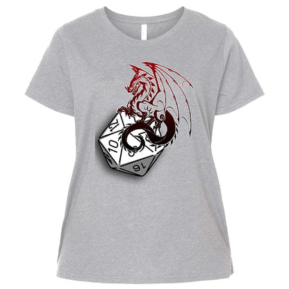 Ladies Curvy Jersey - 9HJ264P5 - Heather - 3