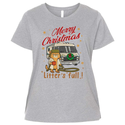 Ladies Curvy Jersey - EHFH8FRH - Heather - 3