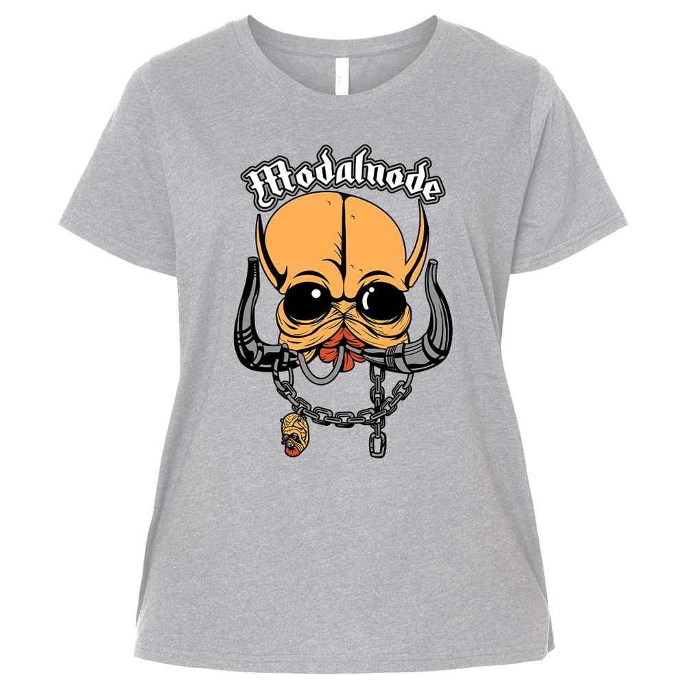 Ladies Curvy Jersey - FYDSSVLQ - Heather - 3