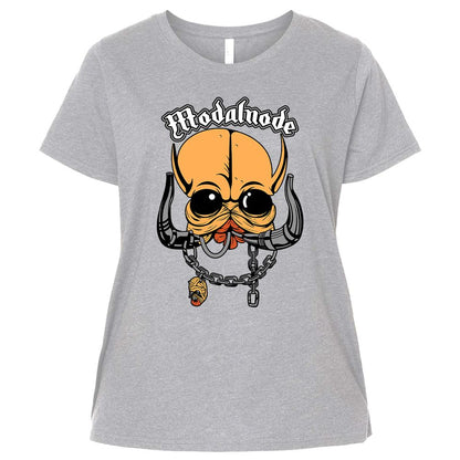 Ladies Curvy Jersey - FYDSSVLQ - Heather - 3