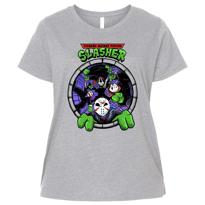 Ladies Curvy Jersey - QU2UHAH7 - Heather - 3