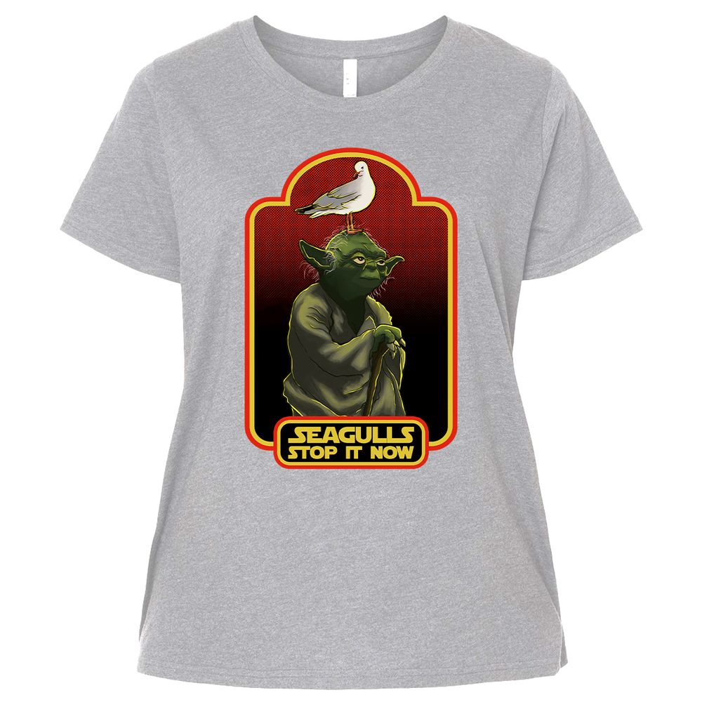 Ladies Curvy Jersey - X7UE2U7H - Heather - 3