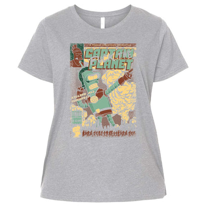 Ladies Curvy Jersey - D3Q9KE72 - Heather - 3