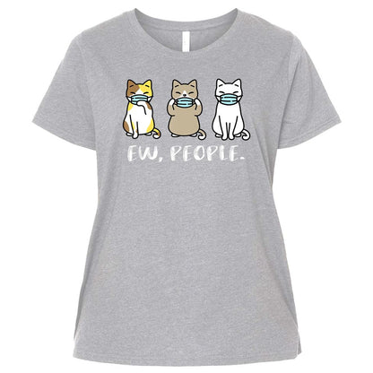 Ladies Curvy Jersey - YXT9HSV2 - Heather - 3