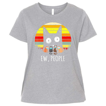 Ladies Curvy Jersey - C78JNPMF - Heather - 3