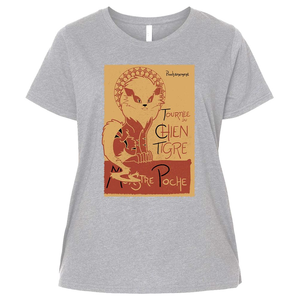 Ladies Curvy Jersey - U1WQY5GH - Heather - 3