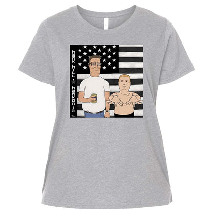 Ladies Curvy Jersey - ZNHCZSK5 - Heather - 3