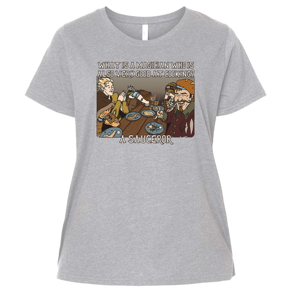 Ladies Curvy Jersey - J61UFFLL - Heather - 3