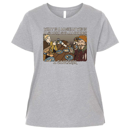 Ladies Curvy Jersey - J61UFFLL - Heather - 3