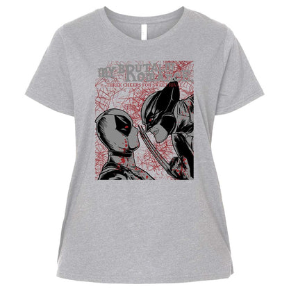 Ladies Curvy Jersey - B67YXKKN - Heather - 3