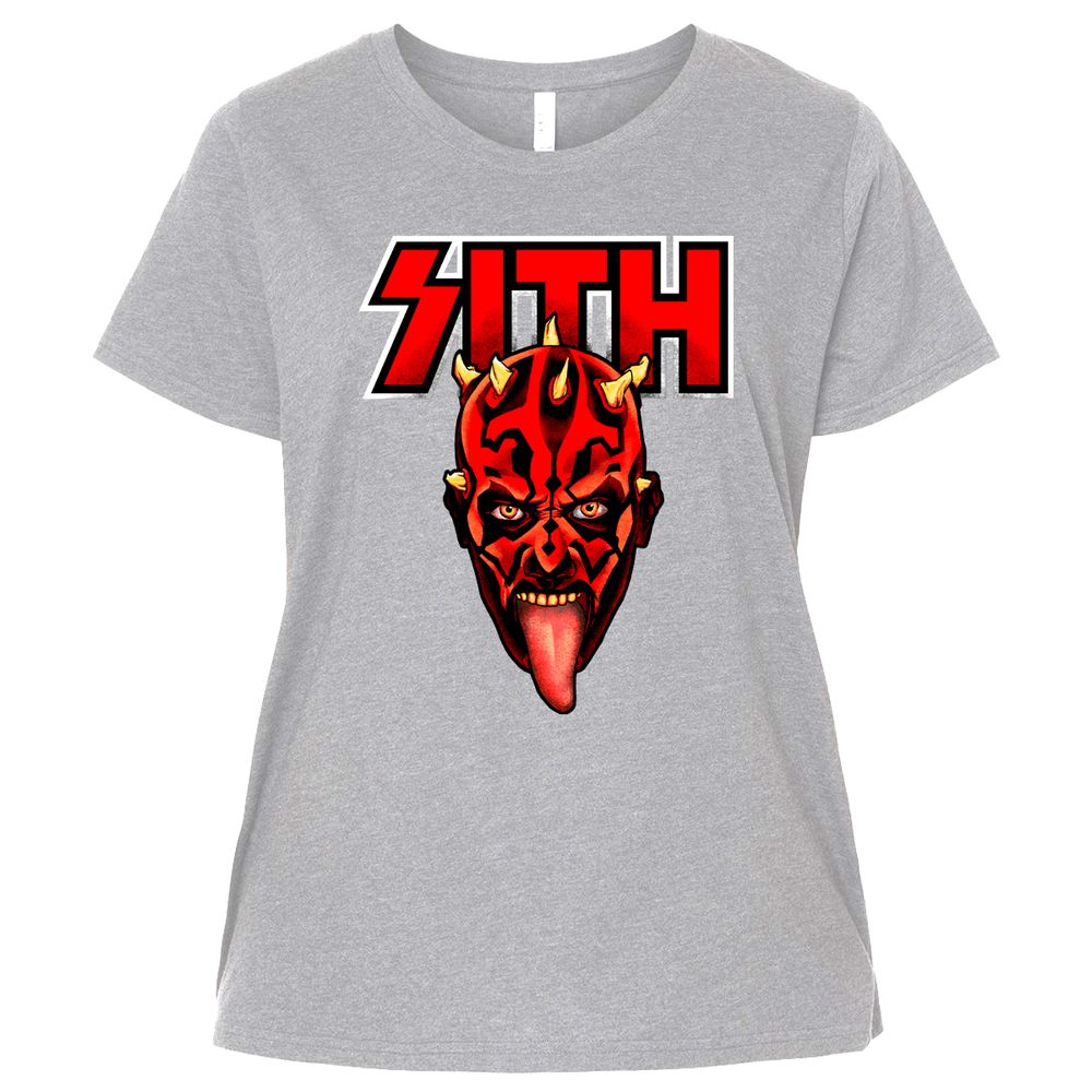 Ladies Curvy Jersey - PS8G1NQZ - Heather - 3