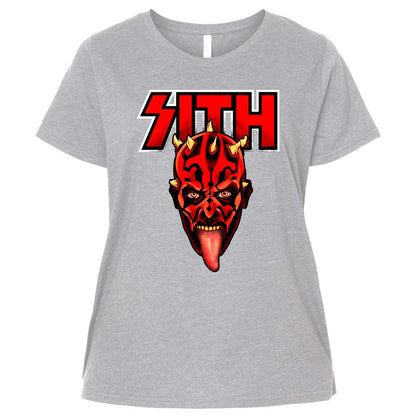 Ladies Curvy Jersey - PS8G1NQZ - Heather - 3