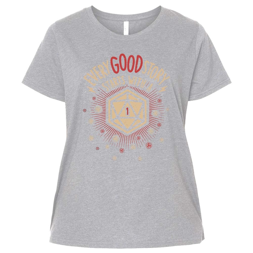 Ladies Curvy Jersey - ENWTUW33 - Heather - 3