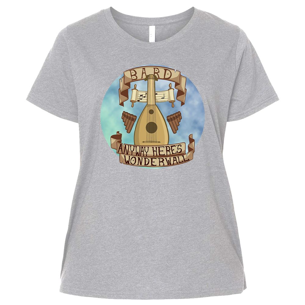 Ladies Curvy Jersey - SGY6PGTS - Heather - 3