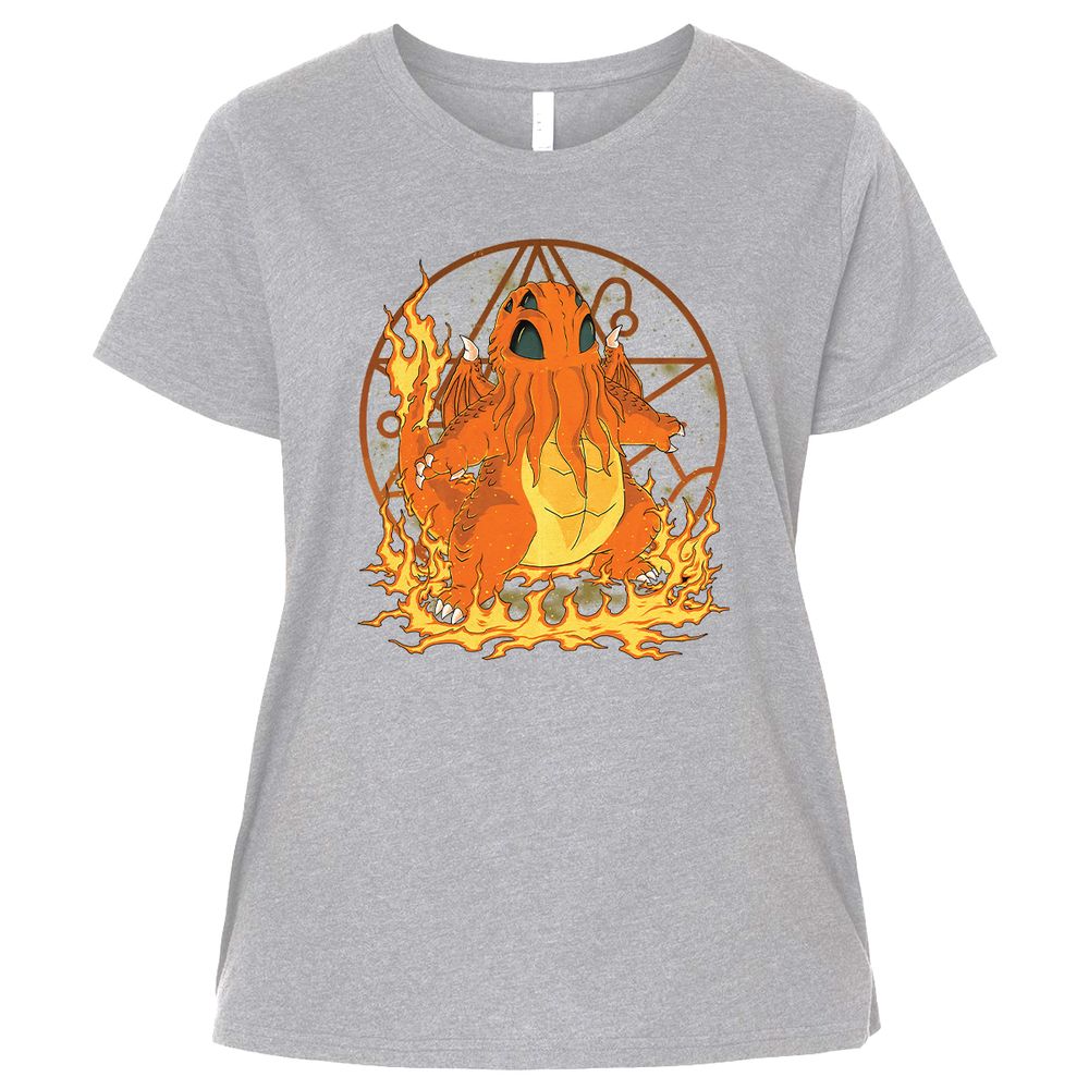 Ladies Curvy Jersey - AF7KCVE4 - Heather - 3