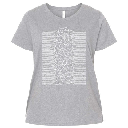 Ladies Curvy Jersey - GEQE73Y9 - Heather - 3