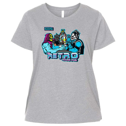 Ladies Curvy Jersey - 4VRMYQ7E - Heather - 3