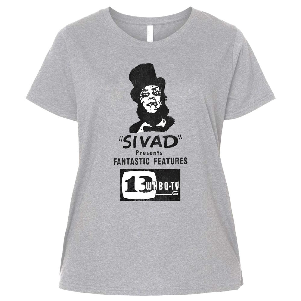 Ladies Curvy Jersey - ZRY9RPQE - Heather - 3