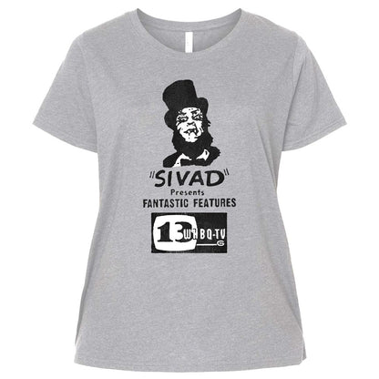 Ladies Curvy Jersey - ZRY9RPQE - Heather - 3