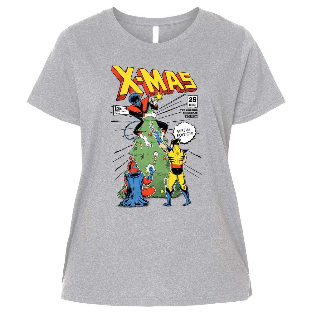 Ladies Curvy Jersey - UTVUCLPB - Heather - 3