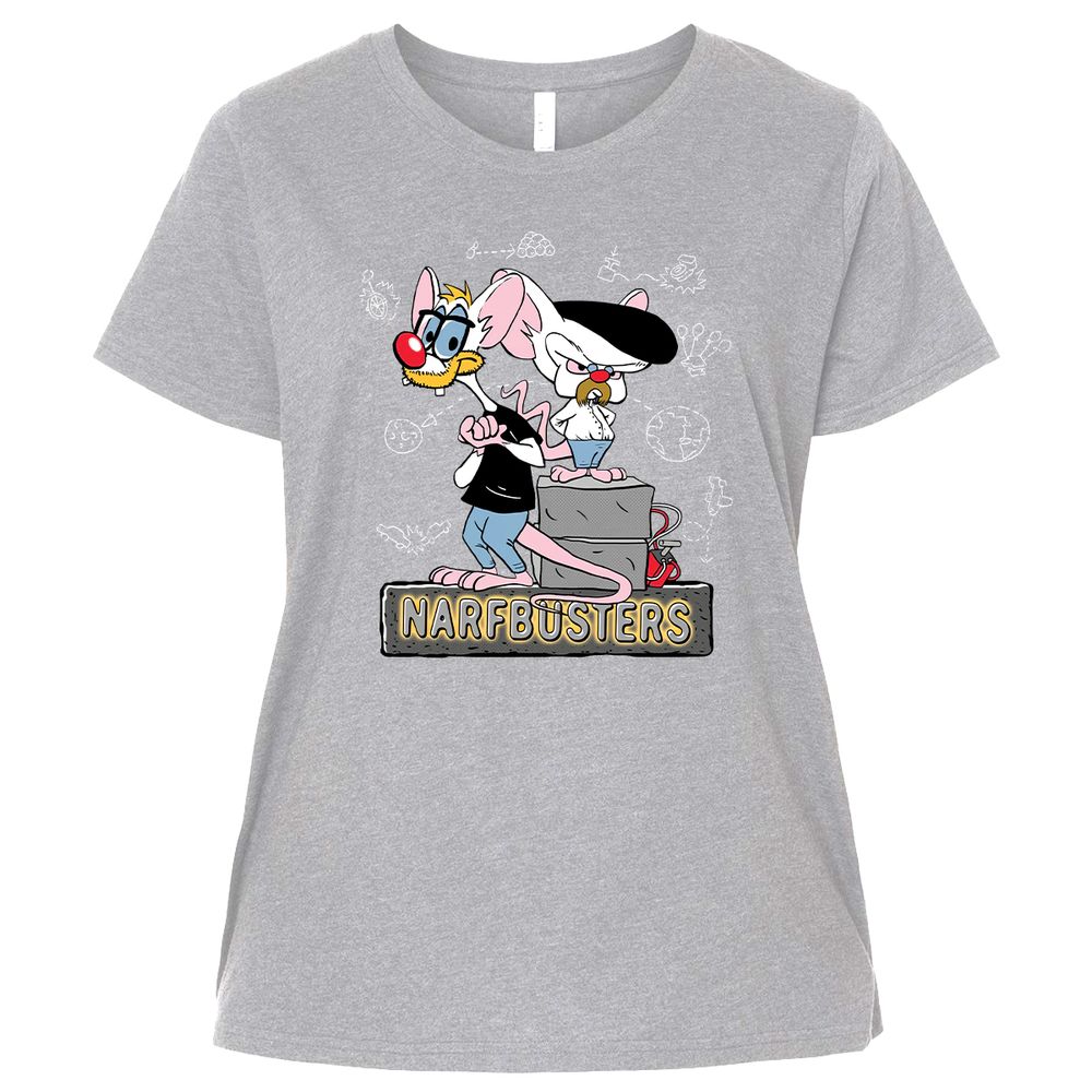 Ladies Curvy Jersey - LNF3H8B4 - Heather - 3