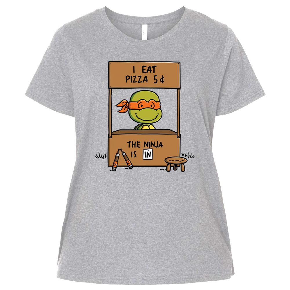 Ladies Curvy Jersey - 455GV3RF - Heather - 3