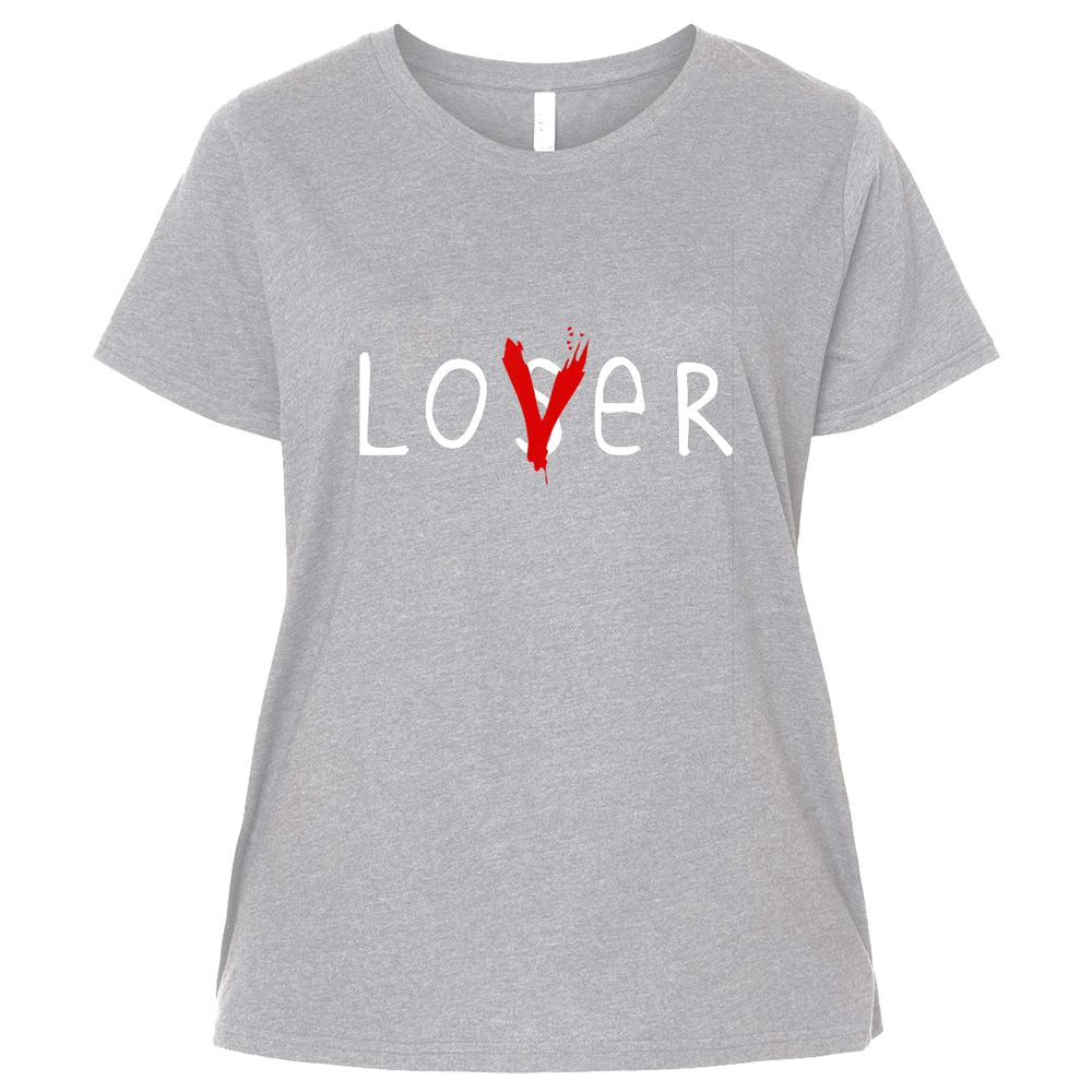 Ladies Curvy Jersey - 4RRUA8GF - Heather - 3