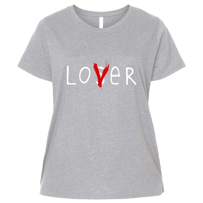 Ladies Curvy Jersey - 4RRUA8GF - Heather - 3