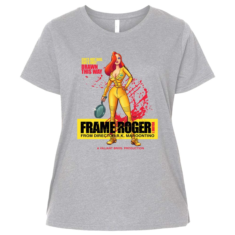 Ladies Curvy Jersey - LZDP9KMJ - Heather - 3