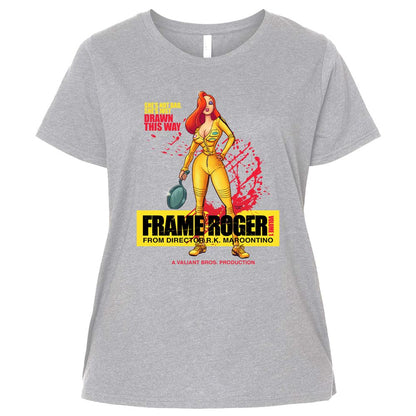 Ladies Curvy Jersey - LZDP9KMJ - Heather - 3