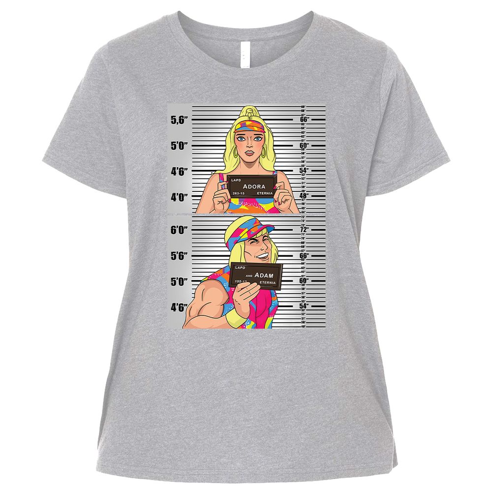 Ladies Curvy Jersey - M6A61WQ3 - Heather - 3