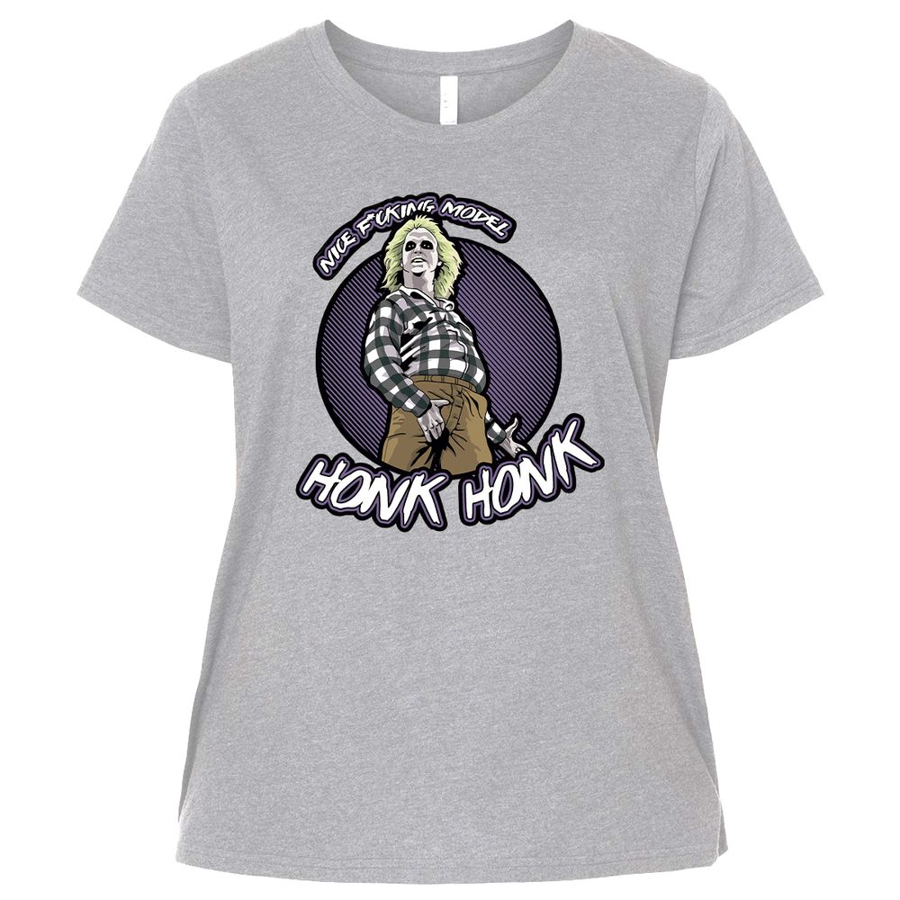 Ladies Curvy Jersey - SUHJYV7F - Heather - 3