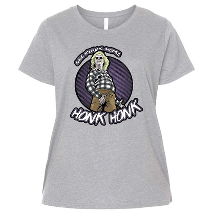 Ladies Curvy Jersey - SUHJYV7F - Heather - 3