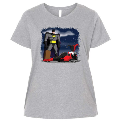 Ladies Curvy Jersey - 6KBAVM4C - Heather - 3