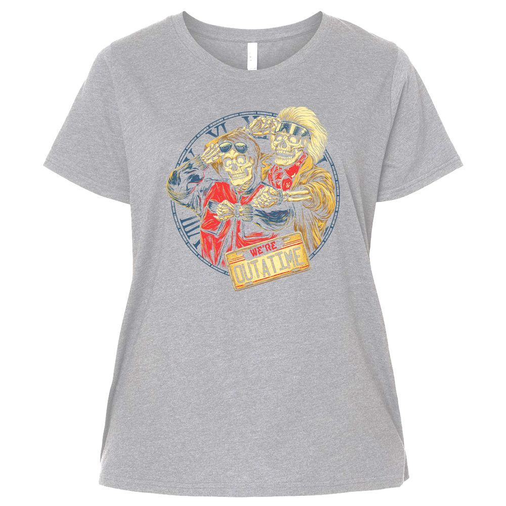 Ladies Curvy Jersey - 325PQW2X - Heather - 3