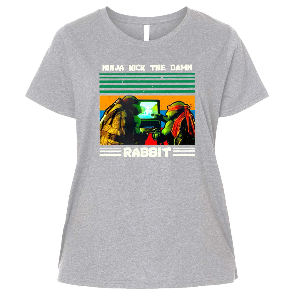 Ladies Curvy Jersey - 42TGVKKN - Heather - 3