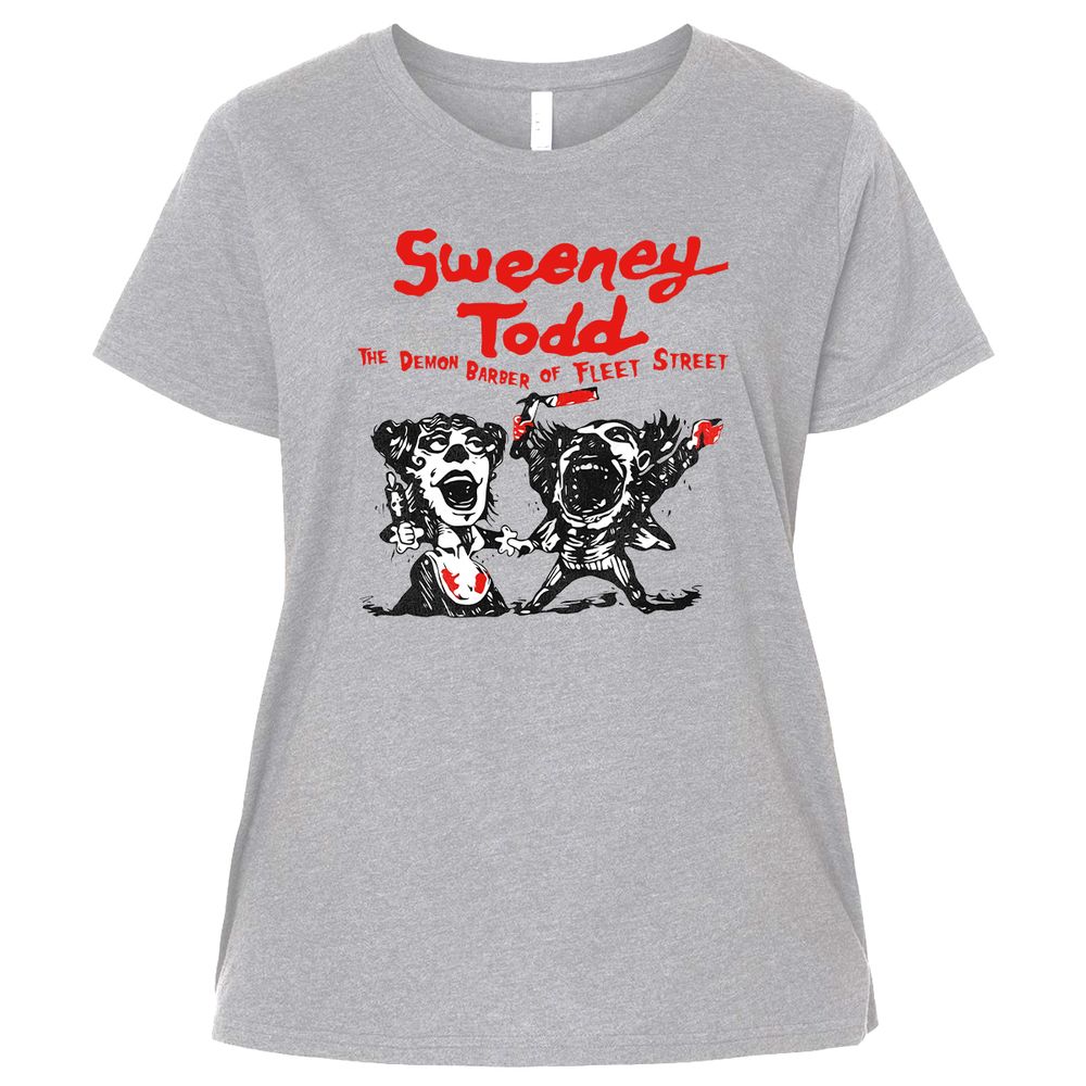 Ladies Curvy Jersey - NBDWZDMF - Heather - 3